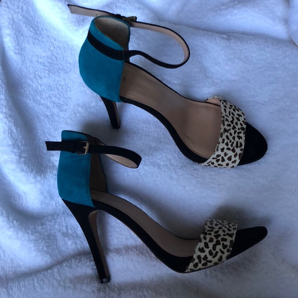 Sole Society Shoes - Sole Society animal print heel
